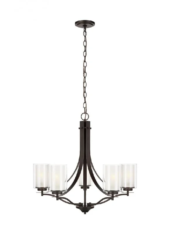 Incandescent Chandeliers for a Warm and Traditional GlowIncandescent Chandeliers for a Warm and Traditional GlowElmwood Park traditional 5-light indoor dimmable ceiling chandelier pendant light in bronze finish w