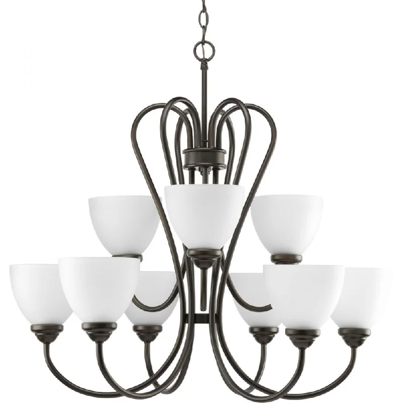 Chandeliers with Murano Glass for a High - End Artistic TouchChandeliers with Murano Glass for a High - End Artistic TouchHeart Collection Nine-Light Antique Bronze Etched Glass Farmhouse Chandelier Light Chandeliers with Murano Glass for a High - End Artistic TouchChandeliers with Murano Glass for a High - End Artistic TouchHeart Collection Nine-Light Antique Bronze Etched Glass Farmhouse Chandelier Light