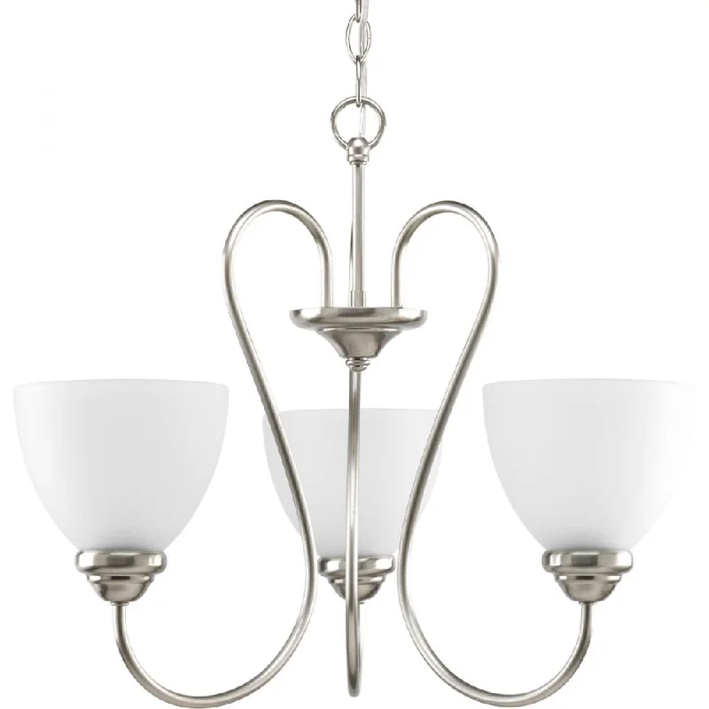 Chandeliers with Dimmable Lights for Ambiance ControlChandeliers with Dimmable Lights for Ambiance ControlHeart Collection Three-Light Brushed Nickel Etched Glass Farmhouse Chandelier Light Chandeliers with Dimmable Lights for Ambiance ControlChandeliers with Dimmable Lights for Ambiance ControlHeart Collection Three-Light Brushed Nickel Etched Glass Farmhouse Chandelier Light