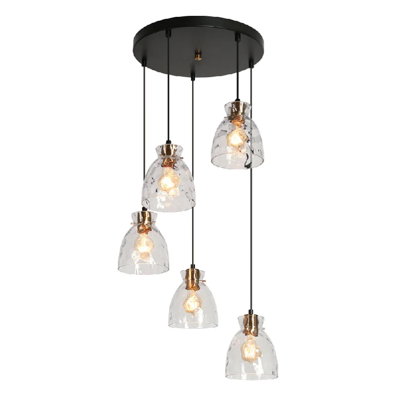 Chandeliers with Clear Crystal for a Sparkling EffectChandeliers with Clear Crystal for a Sparkling EffectLetophafos 5-Light Small Black Chandelier Chandeliers with Clear Crystal for a Sparkling EffectChandeliers with Clear Crystal for a Sparkling EffectLetophafos 5-Light Small Black Chandelier