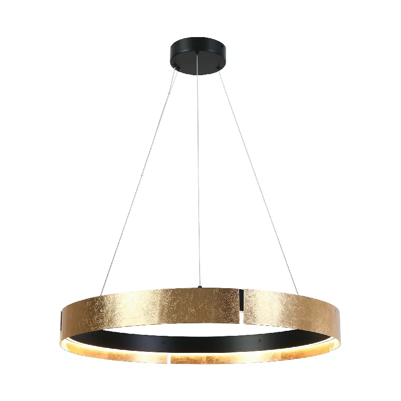 Chandeliers with Metal Frames in Gold FinishChandeliers with Metal Frames in Gold Finish1-Light Large Black LED Chandelier Chandeliers with Metal Frames in Gold FinishChandeliers with Metal Frames in Gold Finish1-Light Large Black LED Chandelier