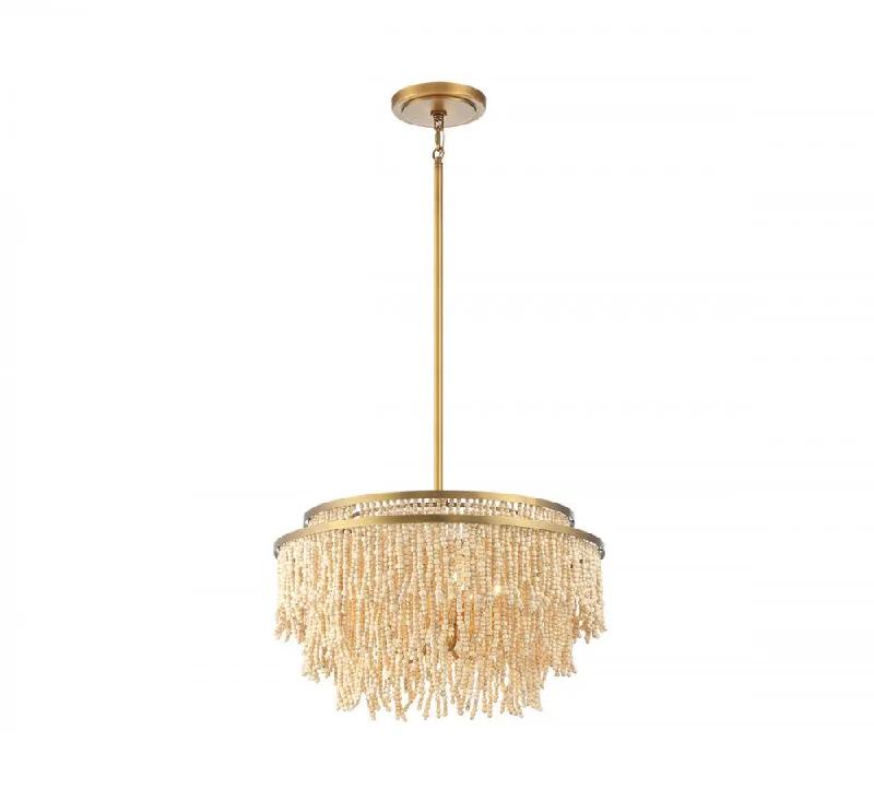 Chandeliers with Metal Frames in Bronze FinishChandeliers with Metal Frames in Bronze FinishMolfetta, 5 Light Chandelier, Antique Brass with Cream Beads Chandeliers with Metal Frames in Bronze FinishChandeliers with Metal Frames in Bronze FinishMolfetta, 5 Light Chandelier, Antique Brass with Cream Beads