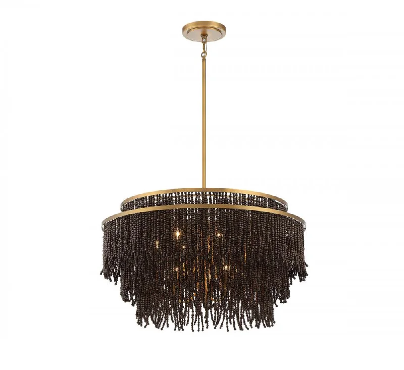 Chandeliers for Dining Rooms to Set the Mood for MealsChandeliers for Dining Rooms to Set the Mood for MealsMolfetta, 9 Light Chandelier, Antique Brass with Black Beads Chandeliers for Dining Rooms to Set the Mood for MealsChandeliers for Dining Rooms to Set the Mood for MealsMolfetta, 9 Light Chandelier, Antique Brass with Black Beads