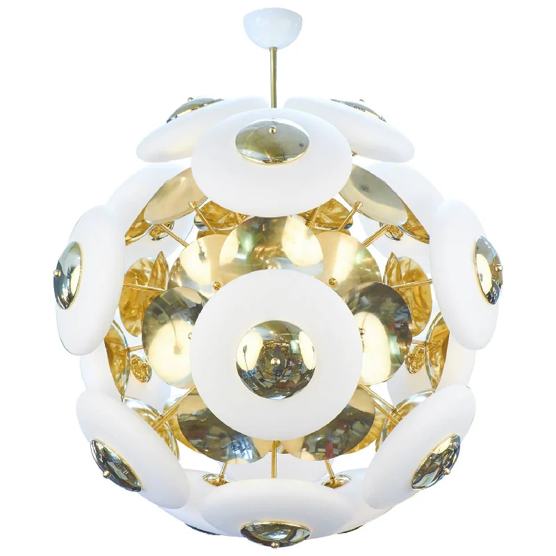 Large Chandeliers for Grand Halls and FoyersLarge Chandeliers for Grand Halls and FoyersMurano White Glass Orbs Brass Chandelier Large Chandeliers for Grand Halls and FoyersLarge Chandeliers for Grand Halls and FoyersMurano White Glass Orbs Brass Chandelier