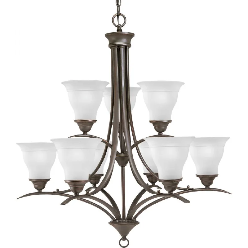 Mid - Century Modern Chandeliers for Vintage AppealMid - Century Modern Chandeliers for Vintage AppealP4329-20 9-100W MED CHAND Mid - Century Modern Chandeliers for Vintage AppealMid - Century Modern Chandeliers for Vintage AppealP4329-20 9-100W MED CHAND