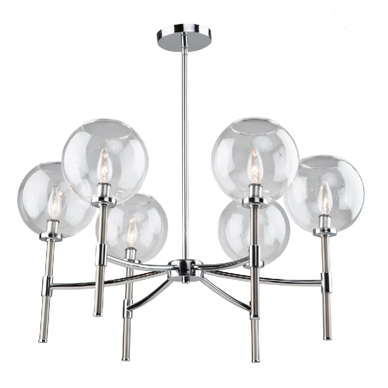 Small Chandeliers for Compact RoomsSmall Chandeliers for Compact RoomsHamilton 6-Light Chandelier