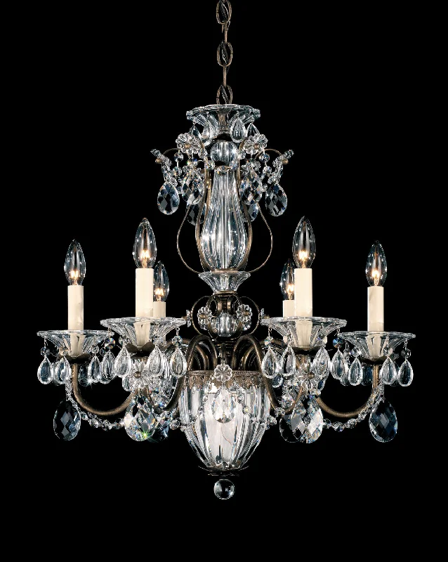 Chandeliers with Metal Frames in Silver FinishChandeliers with Metal Frames in Silver FinishBagatelle Seven Light Chandelier Chandeliers with Metal Frames in Silver FinishChandeliers with Metal Frames in Silver FinishBagatelle Seven Light Chandelier