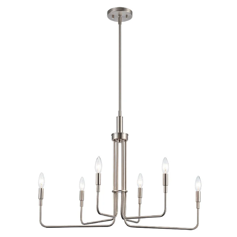 Industrial Iron Chandeliers for Loft - Inspired SpacesIndustrial Iron Chandeliers for Loft - Inspired SpacesSix Light Chandelier