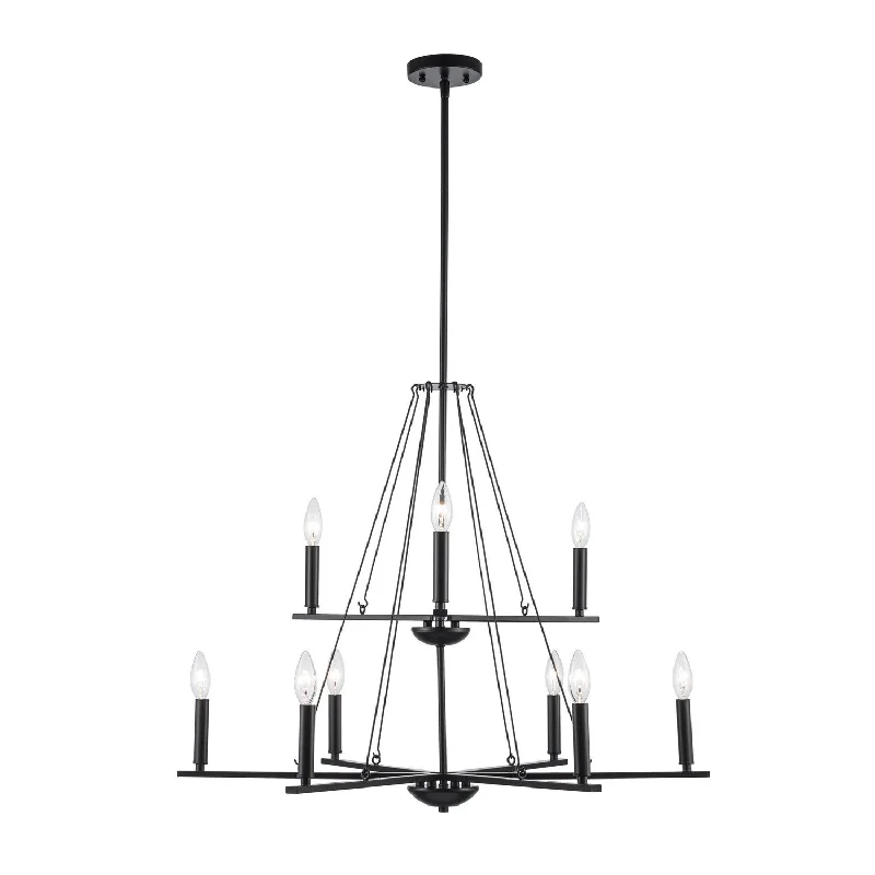Chandeliers with Metal Frames in Gold FinishChandeliers with Metal Frames in Gold FinishLinden Nine Light Pendant Chandeliers with Metal Frames in Gold FinishChandeliers with Metal Frames in Gold FinishLinden Nine Light Pendant
