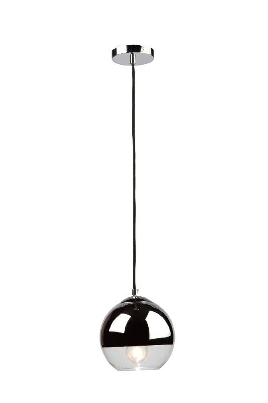 Rustic Ceiling Lights with Reclaimed Wood and Distressed FinishesRustic Ceiling Lights with Reclaimed Wood and Distressed FinishesArtcraft Brooklyn JA793 Pendant Light - Chrome & half clear half chrome gl