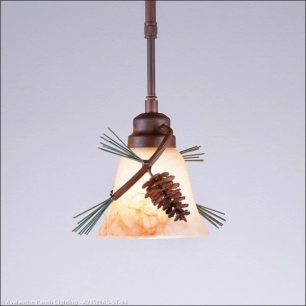 African - Inspired Ceiling Lights with Tribal Patterns and Natural MaterialsAfrican - Inspired Ceiling Lights with Tribal Patterns and Natural MaterialsAvalanche Ranch Sienna-Pine Cone A28520AS-ST-04 Pendant Light - Pine Green/Rust Patina African - Inspired Ceiling Lights with Tribal Patterns and Natural MaterialsAfrican - Inspired Ceiling Lights with Tribal Patterns and Natural MaterialsAvalanche Ranch Sienna-Pine Cone A28520AS-ST-04 Pendant Light - Pine Green/Rust Patina