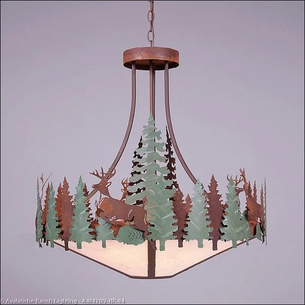 Rustic Ceiling Lights with Reclaimed Wood and Distressed FinishesRustic Ceiling Lights with Reclaimed Wood and Distressed FinishesAvalanche Ranch Crestline-Deer A40431IV-HR-04 Pendant Light - Pine Green/Rust Patina Rustic Ceiling Lights with Reclaimed Wood and Distressed FinishesRustic Ceiling Lights with Reclaimed Wood and Distressed FinishesAvalanche Ranch Crestline-Deer A40431IV-HR-04 Pendant Light - Pine Green/Rust Patina