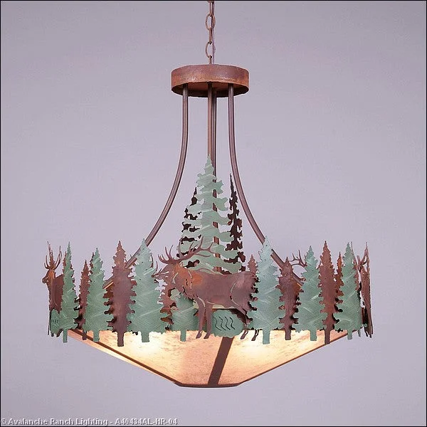Gothic Ceiling Lights with Dark Metalwork and Pointed ArchesGothic Ceiling Lights with Dark Metalwork and Pointed ArchesAvalanche Ranch Crestline-Elk A40434AL-HR-04 Pendant Light - Pine Green/Rust Patina Gothic Ceiling Lights with Dark Metalwork and Pointed ArchesGothic Ceiling Lights with Dark Metalwork and Pointed ArchesAvalanche Ranch Crestline-Elk A40434AL-HR-04 Pendant Light - Pine Green/Rust Patina