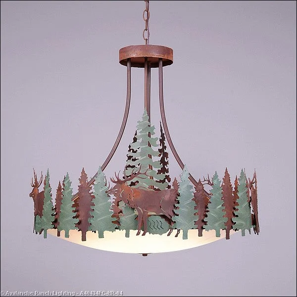Rustic Ceiling Lights with Reclaimed Wood and Distressed FinishesRustic Ceiling Lights with Reclaimed Wood and Distressed FinishesAvalanche Ranch Crestline-Elk A40434FC-HR-04 Pendant Light - Pine Green/Rust Patina Rustic Ceiling Lights with Reclaimed Wood and Distressed FinishesRustic Ceiling Lights with Reclaimed Wood and Distressed FinishesAvalanche Ranch Crestline-Elk A40434FC-HR-04 Pendant Light - Pine Green/Rust Patina