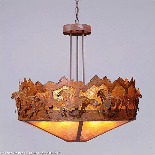 Mid - Century Modern Ceiling Lights with Simple, Sleek LinesMid - Century Modern Ceiling Lights with Simple, Sleek LinesAvalanche Ranch Crestline-Horse/Mountain A40436AM-02 Pendant Light - Rust Patina Mid - Century Modern Ceiling Lights with Simple, Sleek LinesMid - Century Modern Ceiling Lights with Simple, Sleek LinesAvalanche Ranch Crestline-Horse/Mountain A40436AM-02 Pendant Light - Rust Patina