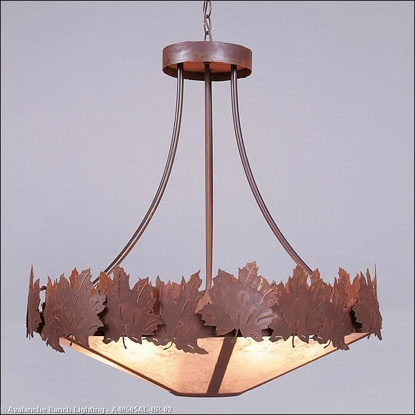Retro Ceiling Lights Inspired by the 1950s and 1960s DesignRetro Ceiling Lights Inspired by the 1950s and 1960s DesignAvalanche Ranch Crestline-Maple Leaf A40505AL-HR-02 Pendant Light - Rust Patina Retro Ceiling Lights Inspired by the 1950s and 1960s DesignRetro Ceiling Lights Inspired by the 1950s and 1960s DesignAvalanche Ranch Crestline-Maple Leaf A40505AL-HR-02 Pendant Light - Rust Patina