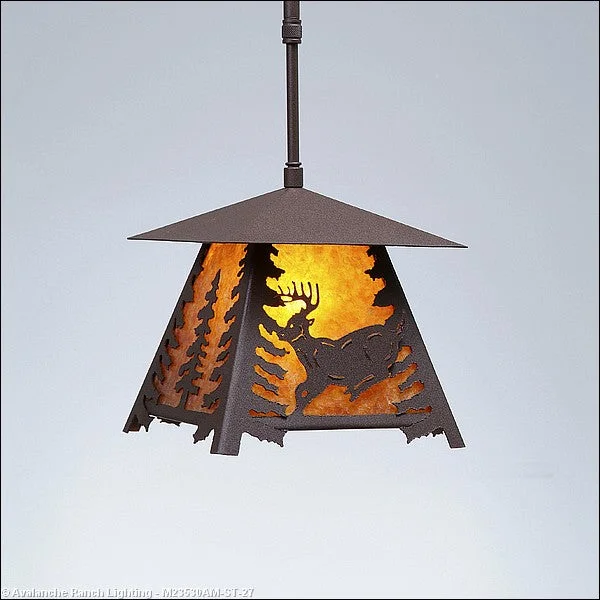 Moroccan Ceiling Lights with Colorful Stained Glass and Geometric CarvingsMoroccan Ceiling Lights with Colorful Stained Glass and Geometric CarvingsAvalanche Ranch Smoky Mountain-Mountain Deer M23530AM-ST-27 Pendant Light - Rustic Brown Moroccan Ceiling Lights with Colorful Stained Glass and Geometric CarvingsMoroccan Ceiling Lights with Colorful Stained Glass and Geometric CarvingsAvalanche Ranch Smoky Mountain-Mountain Deer M23530AM-ST-27 Pendant Light - Rustic Brown