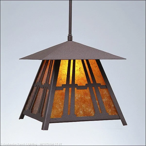 African - Inspired Ceiling Lights with Tribal Patterns and Natural MaterialsAfrican - Inspired Ceiling Lights with Tribal Patterns and Natural MaterialsAvalanche Ranch Smoky Mountain-Eastlake M23672AM-ST-27 Pendant Light - Rustic Brown African - Inspired Ceiling Lights with Tribal Patterns and Natural MaterialsAfrican - Inspired Ceiling Lights with Tribal Patterns and Natural MaterialsAvalanche Ranch Smoky Mountain-Eastlake M23672AM-ST-27 Pendant Light - Rustic Brown