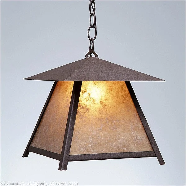 Victorian - Inspired Ceiling Lights with Ornate Crystal ChandeliersVictorian - Inspired Ceiling Lights with Ornate Crystal ChandeliersAvalanche Ranch Smoky Mountain-Northrim M23679AL-CH-27 Pendant Light - Rustic Brown