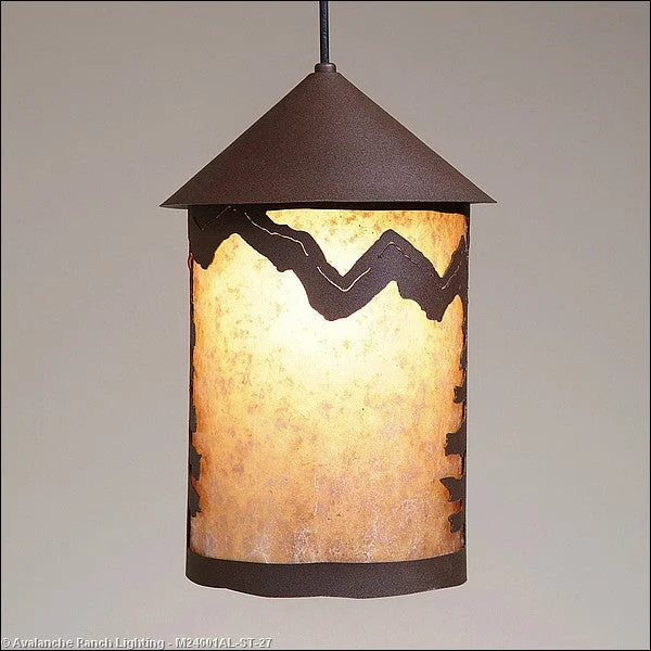 Glass Ceiling Lights with Frosted, Colored, or Etched GlassGlass Ceiling Lights with Frosted, Colored, or Etched GlassAvalanche Ranch Cascade Lantern-Rustic Plain M24601AL-ST-27 Pendant Light - Rustic Brown Glass Ceiling Lights with Frosted, Colored, or Etched GlassGlass Ceiling Lights with Frosted, Colored, or Etched GlassAvalanche Ranch Cascade Lantern-Rustic Plain M24601AL-ST-27 Pendant Light - Rustic Brown