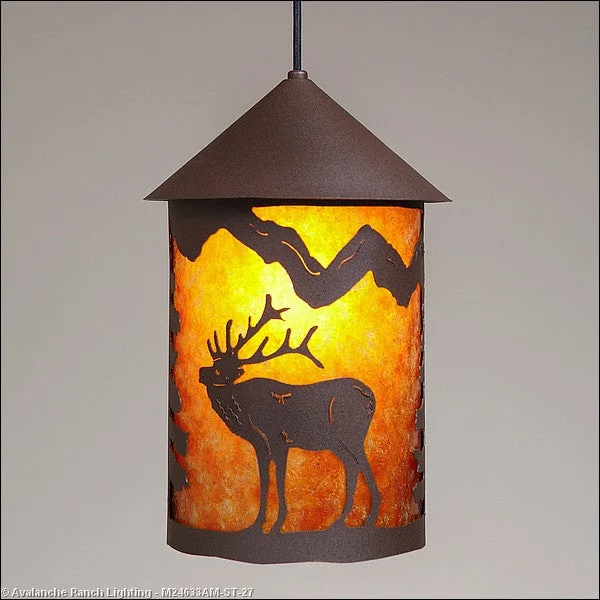 Japanese - Inspired Ceiling Lights with Shoji - Screen - like DiffusersJapanese - Inspired Ceiling Lights with Shoji - Screen - like DiffusersAvalanche Ranch Cascade Lantern-Mountain Elk M24633AM-ST-27 Pendant Light - Rustic Brown Japanese - Inspired Ceiling Lights with Shoji - Screen - like DiffusersJapanese - Inspired Ceiling Lights with Shoji - Screen - like DiffusersAvalanche Ranch Cascade Lantern-Mountain Elk M24633AM-ST-27 Pendant Light - Rustic Brown
