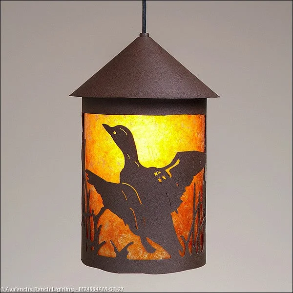 Art Deco Ceiling Lights with Geometric Patterns and Metallic FinishesArt Deco Ceiling Lights with Geometric Patterns and Metallic FinishesAvalanche Ranch Cascade Lantern-Loon M24664AM-ST-27 Pendant Light - Rustic Brown