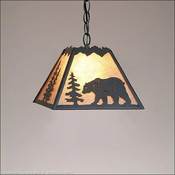 Japanese - Inspired Ceiling Lights with Shoji - Screen - like DiffusersJapanese - Inspired Ceiling Lights with Shoji - Screen - like DiffusersAvalanche Ranch Rocky Mountain-Mountain Bear Rustic Brown M26325AL-CH-27 Pendant Light - Rustic Brown Japanese - Inspired Ceiling Lights with Shoji - Screen - like DiffusersJapanese - Inspired Ceiling Lights with Shoji - Screen - like DiffusersAvalanche Ranch Rocky Mountain-Mountain Bear Rustic Brown M26325AL-CH-27 Pendant Light - Rustic Brown