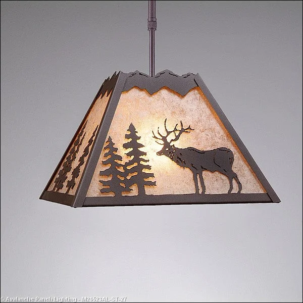 Gothic Ceiling Lights with Dark Metalwork and Pointed ArchesGothic Ceiling Lights with Dark Metalwork and Pointed ArchesAvalanche Ranch Rocky Mountain-Valley Elk Rustic Brown M26523AL-ST-27 Pendant Light - Rustic Brown Gothic Ceiling Lights with Dark Metalwork and Pointed ArchesGothic Ceiling Lights with Dark Metalwork and Pointed ArchesAvalanche Ranch Rocky Mountain-Valley Elk Rustic Brown M26523AL-ST-27 Pendant Light - Rustic Brown