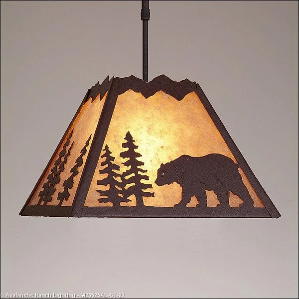 Scandinavian Style Ceiling Lights with Light Wood AccentsScandinavian Style Ceiling Lights with Light Wood AccentsAvalanche Ranch Rocky Mountain-Mountain Bear Rustic Brown M26525AL-ST-27 Pendant Light - Rustic Brown Scandinavian Style Ceiling Lights with Light Wood AccentsScandinavian Style Ceiling Lights with Light Wood AccentsAvalanche Ranch Rocky Mountain-Mountain Bear Rustic Brown M26525AL-ST-27 Pendant Light - Rustic Brown