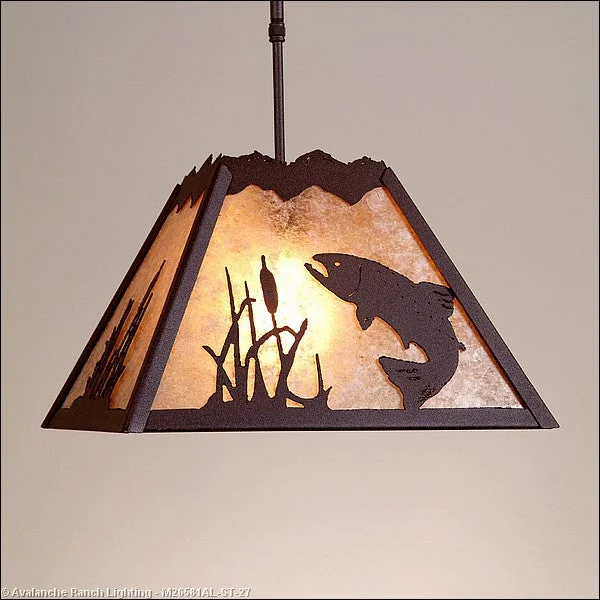 Industrial Style Ceiling Lights with Exposed Bulbs and Metal CagesIndustrial Style Ceiling Lights with Exposed Bulbs and Metal CagesAvalanche Ranch Rocky Mountain-Trout M26581AL-ST-27 Pendant Light - Rustic Brown Industrial Style Ceiling Lights with Exposed Bulbs and Metal CagesIndustrial Style Ceiling Lights with Exposed Bulbs and Metal CagesAvalanche Ranch Rocky Mountain-Trout M26581AL-ST-27 Pendant Light - Rustic Brown