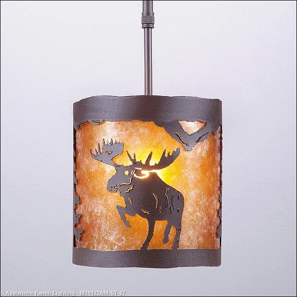 Metal Ceiling Lights in Brass, Copper, Stainless Steel, and IronMetal Ceiling Lights in Brass, Copper, Stainless Steel, and IronAvalanche Ranch Kincaid-Alaska Moose M29122AM-ST-27 Pendant Light - Rustic Brown Metal Ceiling Lights in Brass, Copper, Stainless Steel, and IronMetal Ceiling Lights in Brass, Copper, Stainless Steel, and IronAvalanche Ranch Kincaid-Alaska Moose M29122AM-ST-27 Pendant Light - Rustic Brown