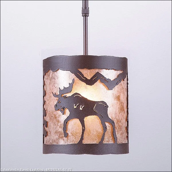 Japanese - Inspired Ceiling Lights with Shoji - Screen - like DiffusersJapanese - Inspired Ceiling Lights with Shoji - Screen - like DiffusersAvalanche Ranch Kincaid-Mountain Moose M29127AL-ST-27 Pendant Light - Rustic Brown Japanese - Inspired Ceiling Lights with Shoji - Screen - like DiffusersJapanese - Inspired Ceiling Lights with Shoji - Screen - like DiffusersAvalanche Ranch Kincaid-Mountain Moose M29127AL-ST-27 Pendant Light - Rustic Brown