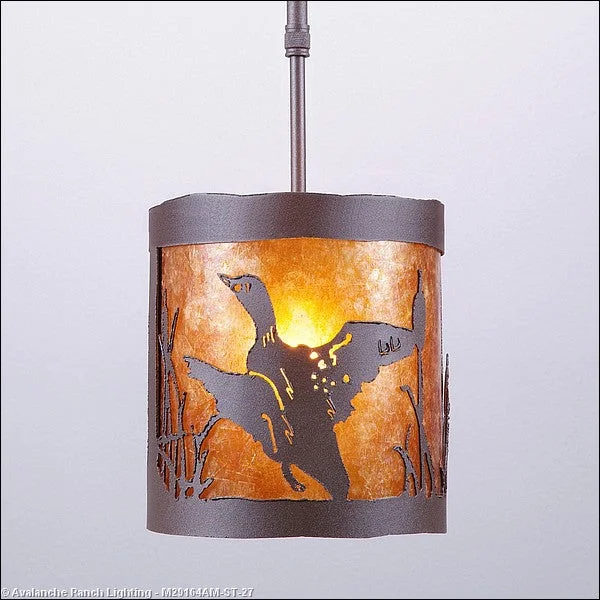 Steampunk Ceiling Lights with Gears, Cogs, and Brass AccentsSteampunk Ceiling Lights with Gears, Cogs, and Brass AccentsAvalanche Ranch Kincaid-Loon M29164AM-ST-27 Pendant Light - Rustic Brown