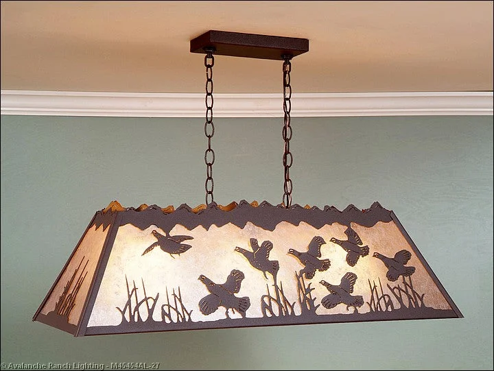 Metal Ceiling Lights in Brass, Copper, Stainless Steel, and IronMetal Ceiling Lights in Brass, Copper, Stainless Steel, and IronAvalanche Ranch Rocky Mountain-Western Quail M45454AL-27 Pendant Light - Rustic Brown Metal Ceiling Lights in Brass, Copper, Stainless Steel, and IronMetal Ceiling Lights in Brass, Copper, Stainless Steel, and IronAvalanche Ranch Rocky Mountain-Western Quail M45454AL-27 Pendant Light - Rustic Brown