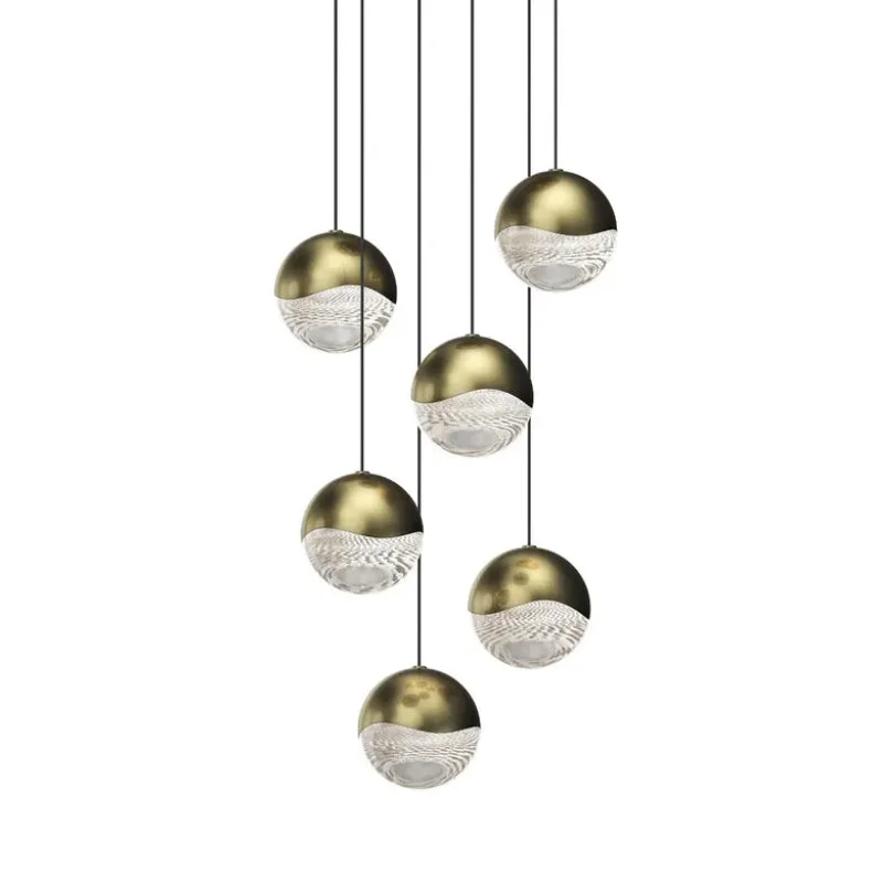 Art Deco Ceiling Lights with Geometric Patterns and Metallic FinishesArt Deco Ceiling Lights with Geometric Patterns and Metallic FinishesSonneman 2915 Grapes 6-lt 12" LED Round Multipoint Pendant - Large Art Deco Ceiling Lights with Geometric Patterns and Metallic FinishesArt Deco Ceiling Lights with Geometric Patterns and Metallic FinishesSonneman 2915 Grapes 6-lt 12" LED Round Multipoint Pendant - Large