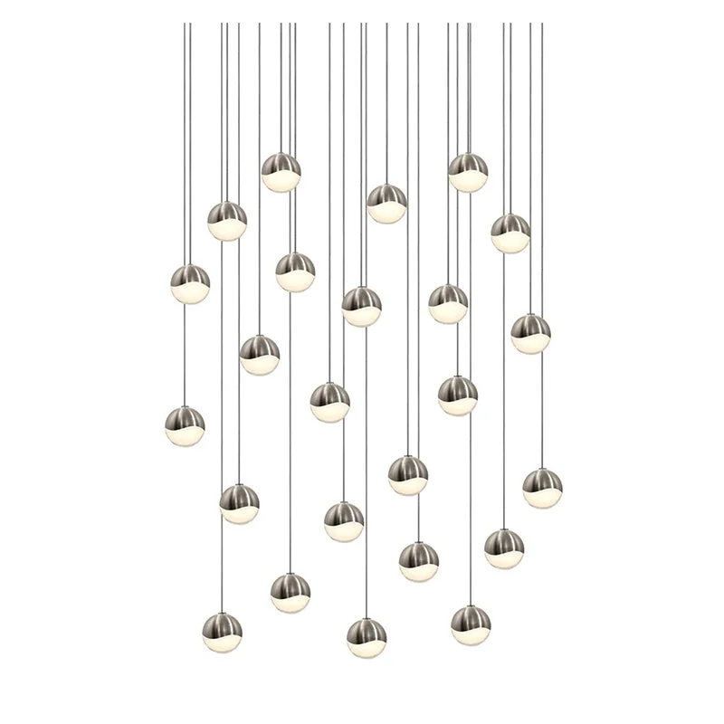Metal Ceiling Lights in Brass, Copper, Stainless Steel, and IronMetal Ceiling Lights in Brass, Copper, Stainless Steel, and IronSonneman 2918 Grapes 24-lt 26" LED Round Multipoint Pendant - Small Metal Ceiling Lights in Brass, Copper, Stainless Steel, and IronMetal Ceiling Lights in Brass, Copper, Stainless Steel, and IronSonneman 2918 Grapes 24-lt 26" LED Round Multipoint Pendant - Small