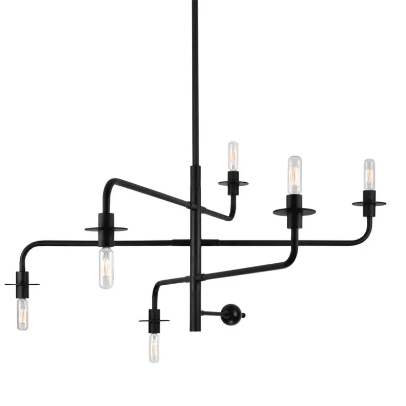 Mid - Century Modern Ceiling Lights with Simple, Sleek LinesMid - Century Modern Ceiling Lights with Simple, Sleek LinesSonneman 4546 Atelier 6-lt 40" Pendant Mid - Century Modern Ceiling Lights with Simple, Sleek LinesMid - Century Modern Ceiling Lights with Simple, Sleek LinesSonneman 4546 Atelier 6-lt 40" Pendant