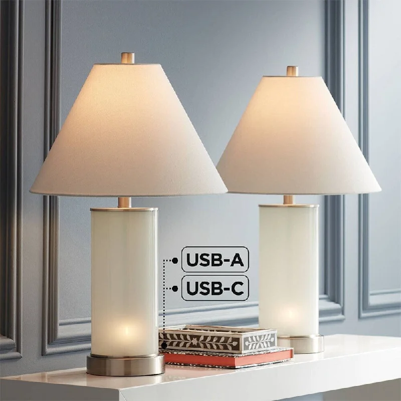 mid century modern table lamps with iconic designs for a stylish studymid century modern table lamps with iconic designs for a stylish study360 Lighting Randi 24" High Night Light USB Table Lamps Set of 2 - 8" x 24" mid century modern table lamps with iconic designs for a stylish studymid century modern table lamps with iconic designs for a stylish study360 Lighting Randi 24" High Night Light USB Table Lamps Set of 2 - 8" x 24"