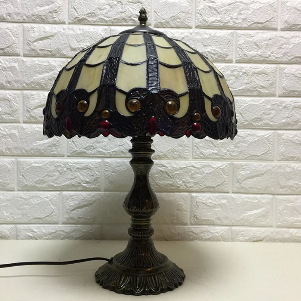 modern minimalist table lamps for contemporary living roomsmodern minimalist table lamps for contemporary living roomsVintage Tiffany-Style Stained Glass Table Light with Antique Brass Dome for Bedroom Nightstand