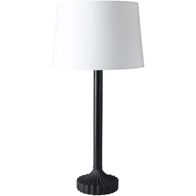 bohemian table lamps with colorful patterns for eclectic bedroomsbohemian table lamps with colorful patterns for eclectic bedroomsAskoa Table Lamp with Black Base and White Shade