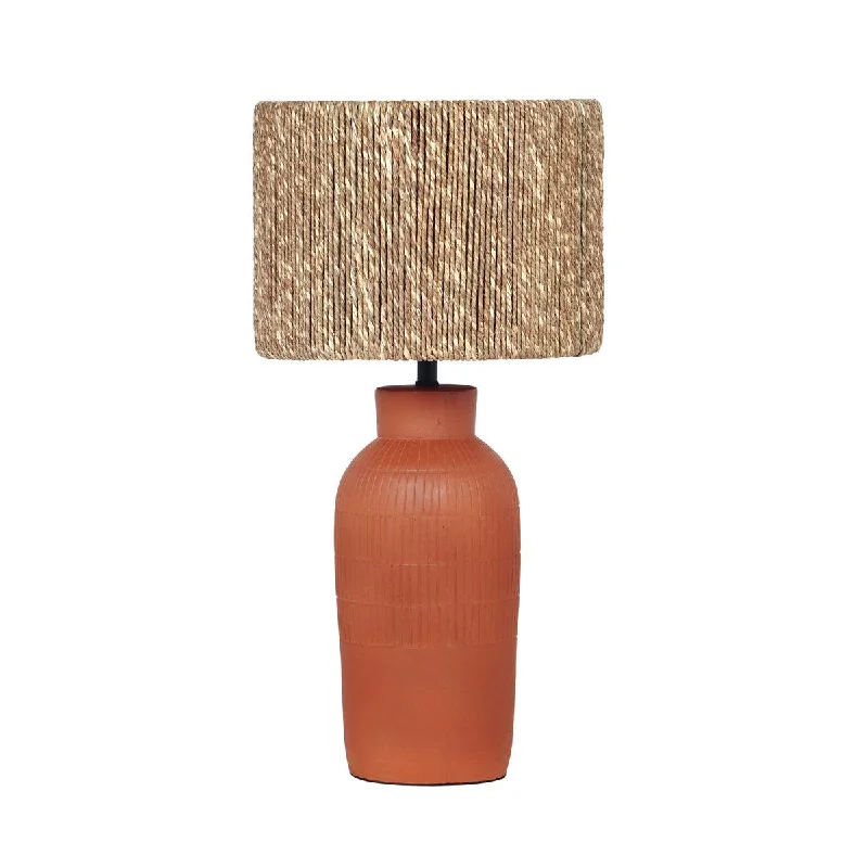 industrial style table lamps with exposed bulbs for loft apartmentsindustrial style table lamps with exposed bulbs for loft apartmentsAtrani Natural Terracotta Table Lamp