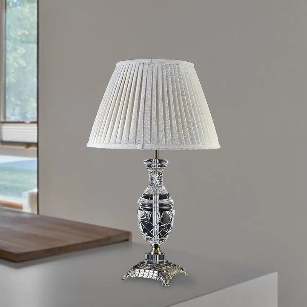 fabric table lamps with a linen shade for a relaxed and breathable lookfabric table lamps with a linen shade for a relaxed and breathable lookRustic Beige Nightstand Lamp - Single Light, Urn-Shaped, for Living Room fabric table lamps with a linen shade for a relaxed and breathable lookfabric table lamps with a linen shade for a relaxed and breathable lookRustic Beige Nightstand Lamp - Single Light, Urn-Shaped, for Living Room