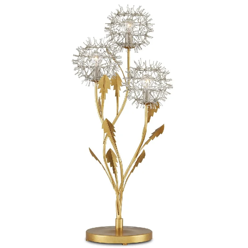 Contempory Silver and Gold Leaf
