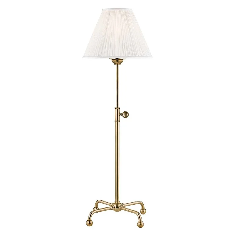 metal table lamps with a matte black finish for a sleek appearancemetal table lamps with a matte black finish for a sleek appearanceHudson Valley Classic No.1 by Mark D. Sikes 1-light Aged Brass Table Lamp, Off-White Silk Shade metal table lamps with a matte black finish for a sleek appearancemetal table lamps with a matte black finish for a sleek appearanceHudson Valley Classic No.1 by Mark D. Sikes 1-light Aged Brass Table Lamp, Off-White Silk Shade