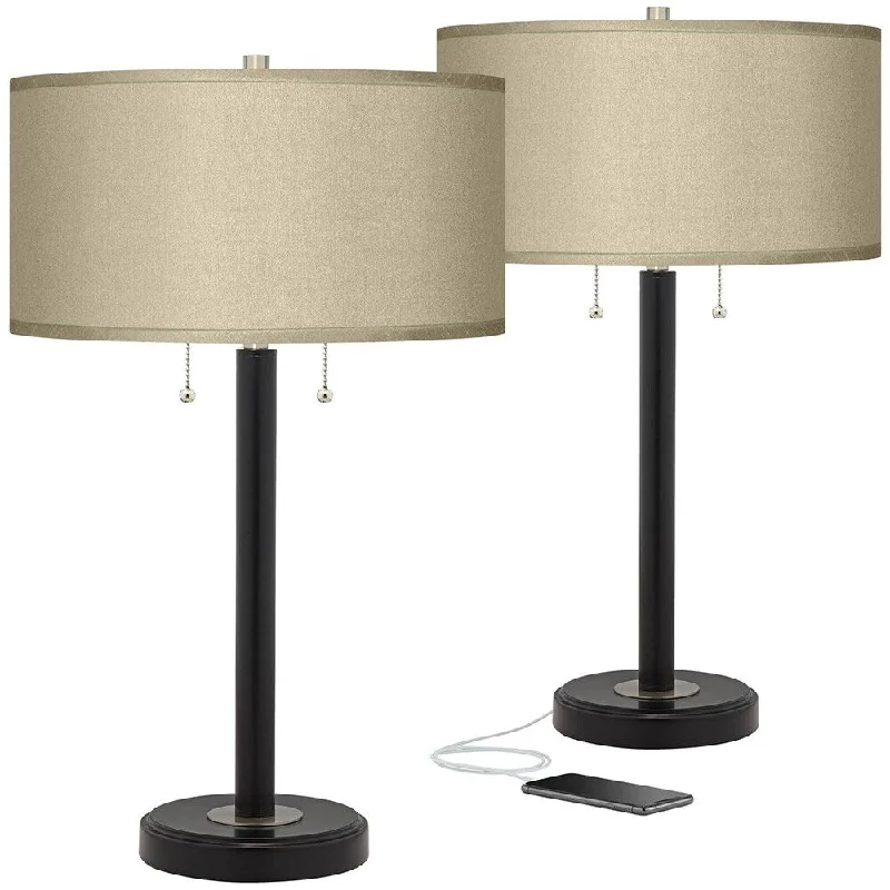 glass table lamps with a frosted surface for soft light diffusionglass table lamps with a frosted surface for soft light diffusionModern Table Lamps Set of 2 with USB Black Bronze Taupe Shade - 15" x 25" glass table lamps with a frosted surface for soft light diffusionglass table lamps with a frosted surface for soft light diffusionModern Table Lamps Set of 2 with USB Black Bronze Taupe Shade - 15" x 25"
