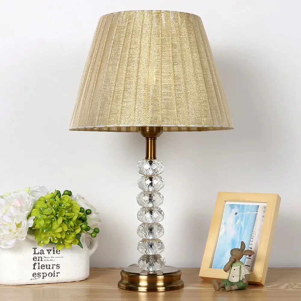 gothic style table lamps with dark finishes for a mysterious lookgothic style table lamps with dark finishes for a mysterious lookRustic Clear Crystal Night Table Lamp - Pleated Shade - 1 Light Bedroom Nightstand Light (Beige) gothic style table lamps with dark finishes for a mysterious lookgothic style table lamps with dark finishes for a mysterious lookRustic Clear Crystal Night Table Lamp - Pleated Shade - 1 Light Bedroom Nightstand Light (Beige)