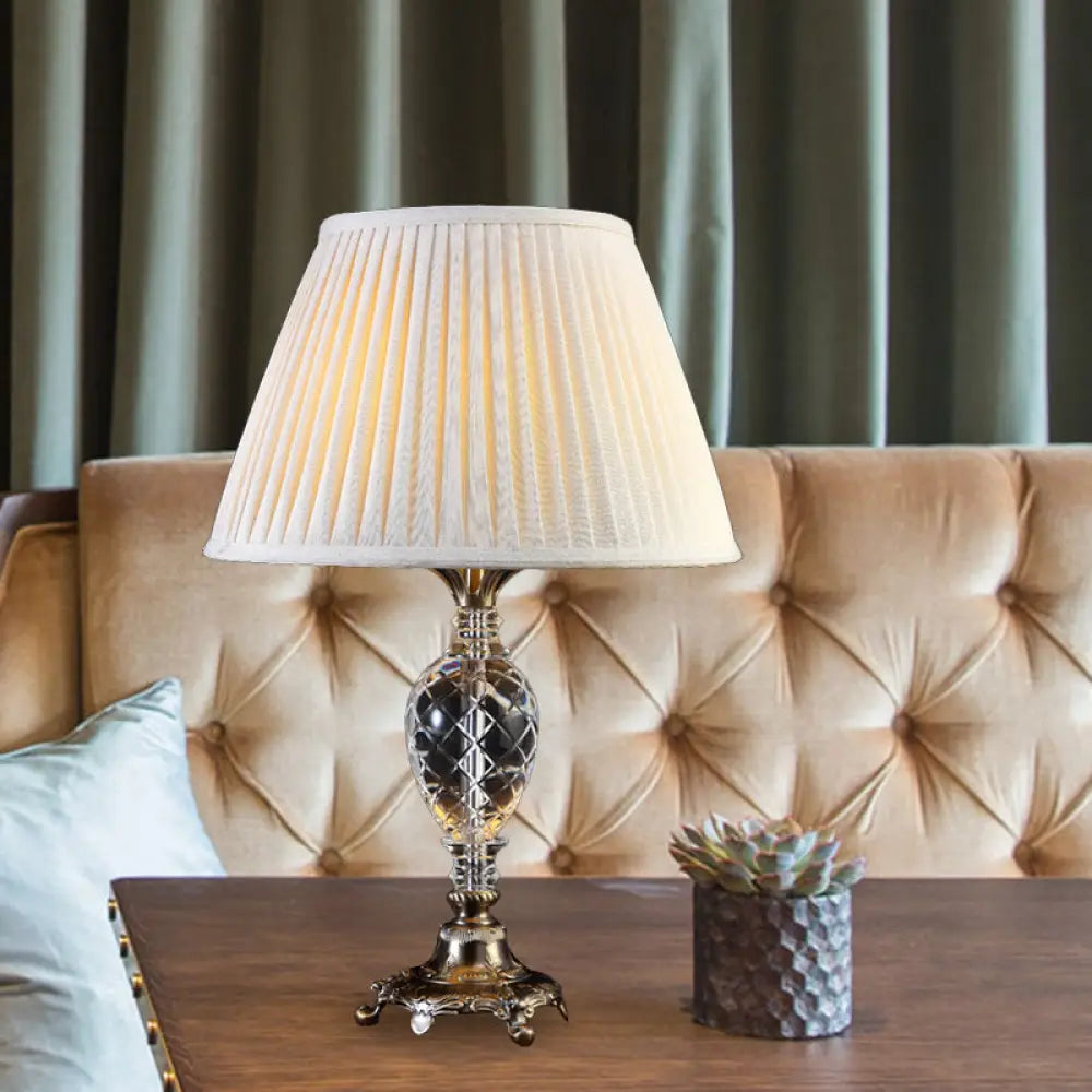 victorian style table lamps with ornate details for traditional homesvictorian style table lamps with ornate details for traditional homesPleated Shade Crystal Table Lamp for Bedroom Nightstand - Single Bulb, Beige - Countryside Collection victorian style table lamps with ornate details for traditional homesvictorian style table lamps with ornate details for traditional homesPleated Shade Crystal Table Lamp for Bedroom Nightstand - Single Bulb, Beige - Countryside Collection