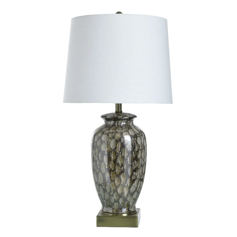 wooden table lamps with natural grain for a warm and organic feelwooden table lamps with natural grain for a warm and organic feelReactive Glaze Table Lamp - Speckled Brown and Brushed Gold Body - Off-White Shade wooden table lamps with natural grain for a warm and organic feelwooden table lamps with natural grain for a warm and organic feelReactive Glaze Table Lamp - Speckled Brown and Brushed Gold Body - Off-White Shade