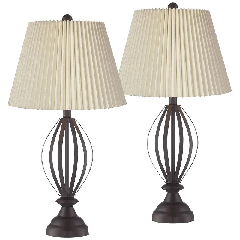 fabric table lamps with a linen shade for a relaxed and breathable lookfabric table lamps with a linen shade for a relaxed and breathable lookRustic Farmhouse Table Lamps 26 1/2" High Set of 2 Bronze Cage - 10" x 14" fabric table lamps with a linen shade for a relaxed and breathable lookfabric table lamps with a linen shade for a relaxed and breathable lookRustic Farmhouse Table Lamps 26 1/2" High Set of 2 Bronze Cage - 10" x 14"