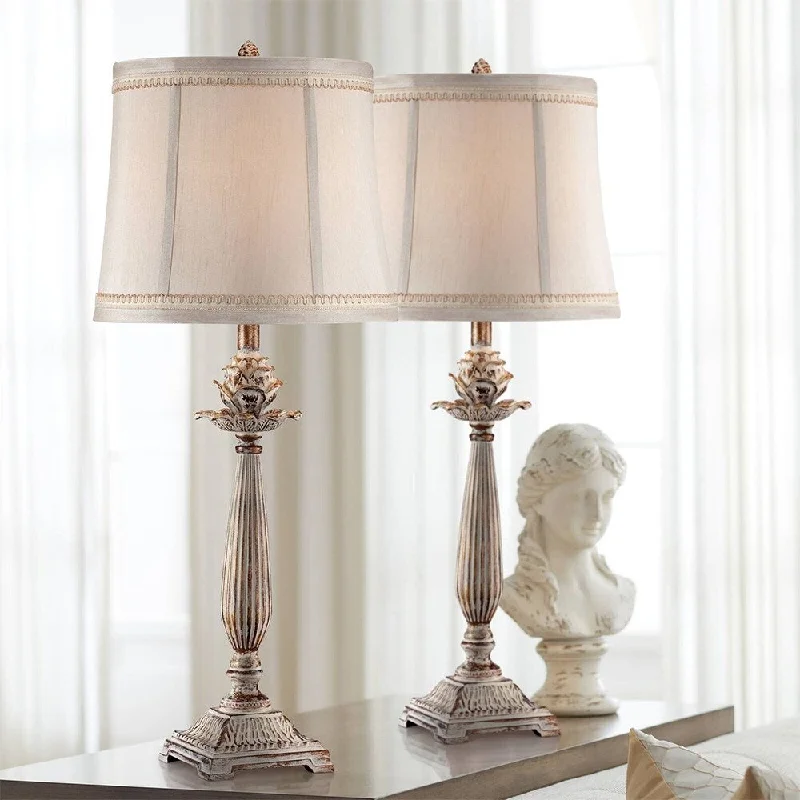 metal table lamps with a matte black finish for a sleek appearancemetal table lamps with a matte black finish for a sleek appearanceShabby Chic Table Lamps Set of 2 White Washed Artichoke - 12" x 28" metal table lamps with a matte black finish for a sleek appearancemetal table lamps with a matte black finish for a sleek appearanceShabby Chic Table Lamps Set of 2 White Washed Artichoke - 12" x 28"